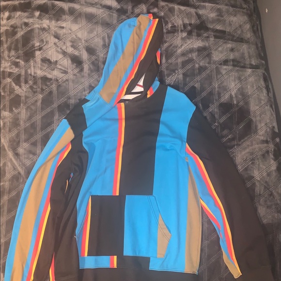 PACSUN Striped Hoodie/Sweatshirt-Good condition - Picture 1 of 2